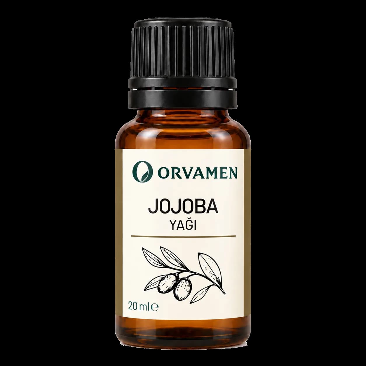 Orvamen Jojoba Yağı amber şişe