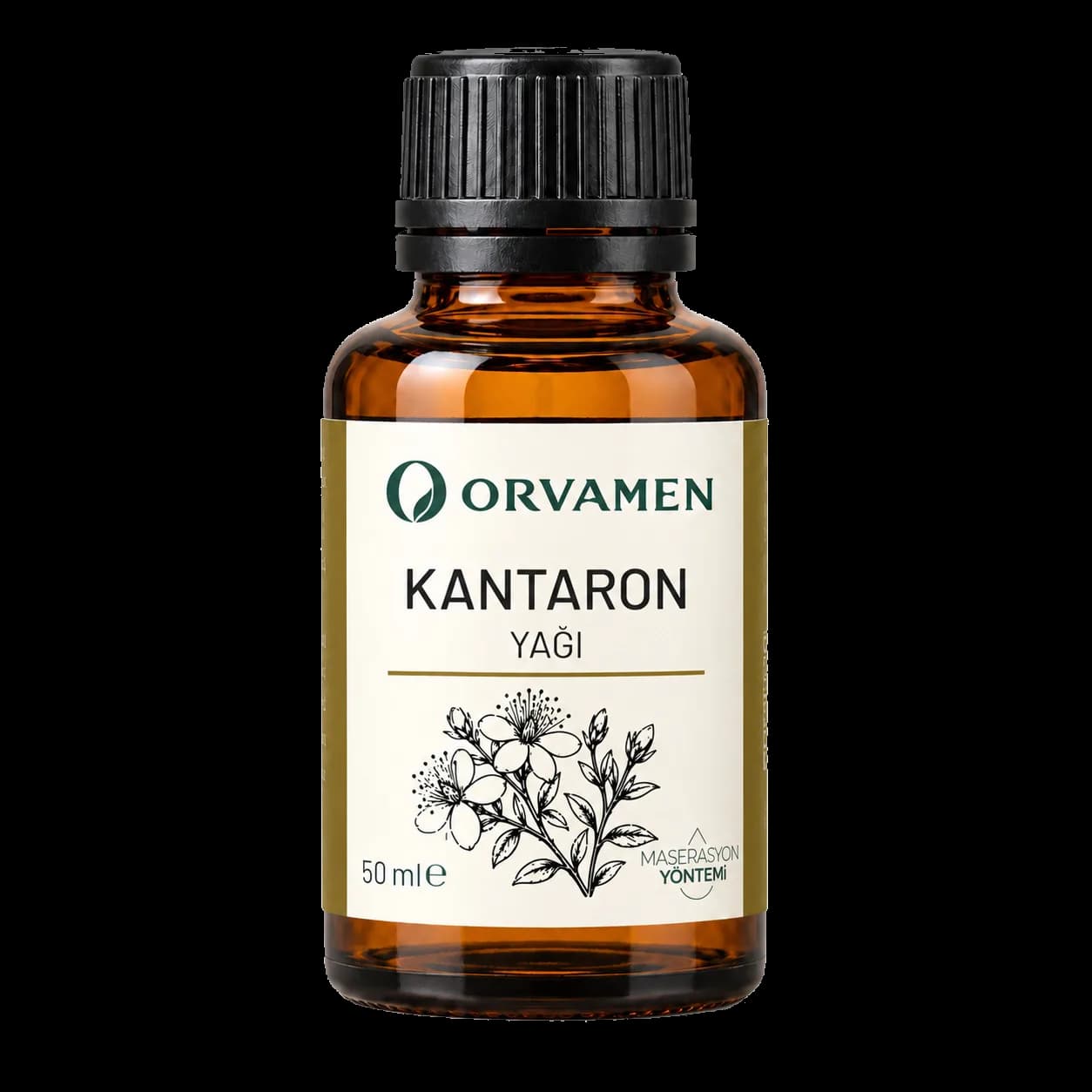 Orvamen Kantaron Yağı 50 ml amber şişe